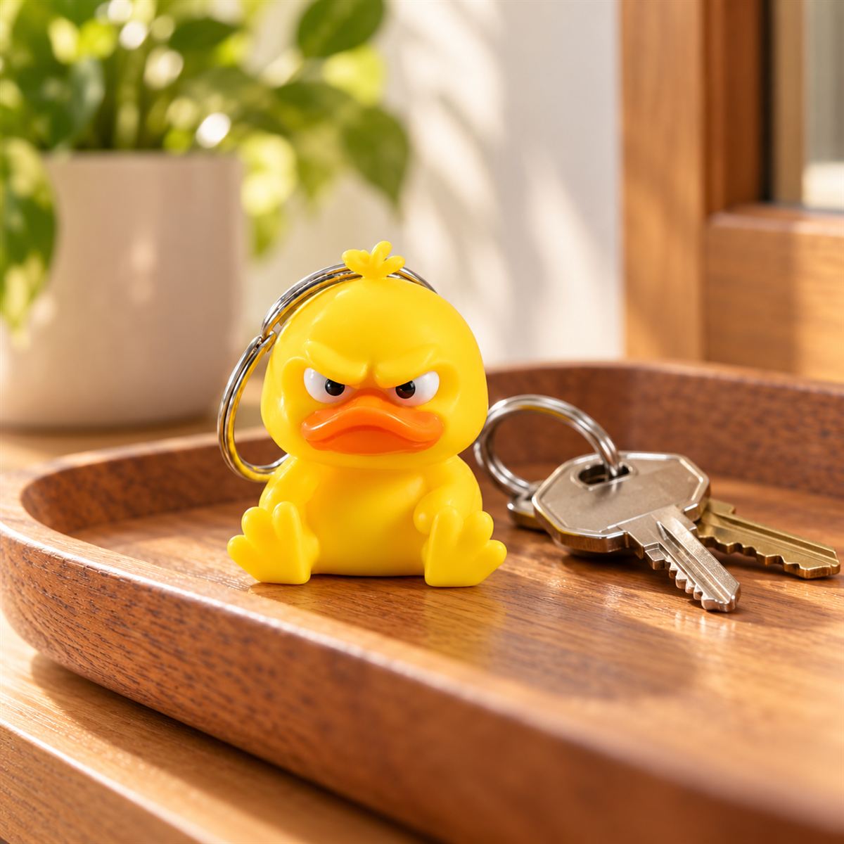 Yellow Angry Duck