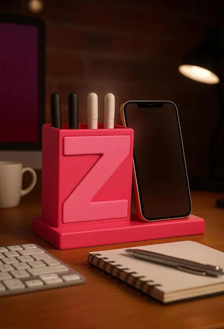 Name letter stand