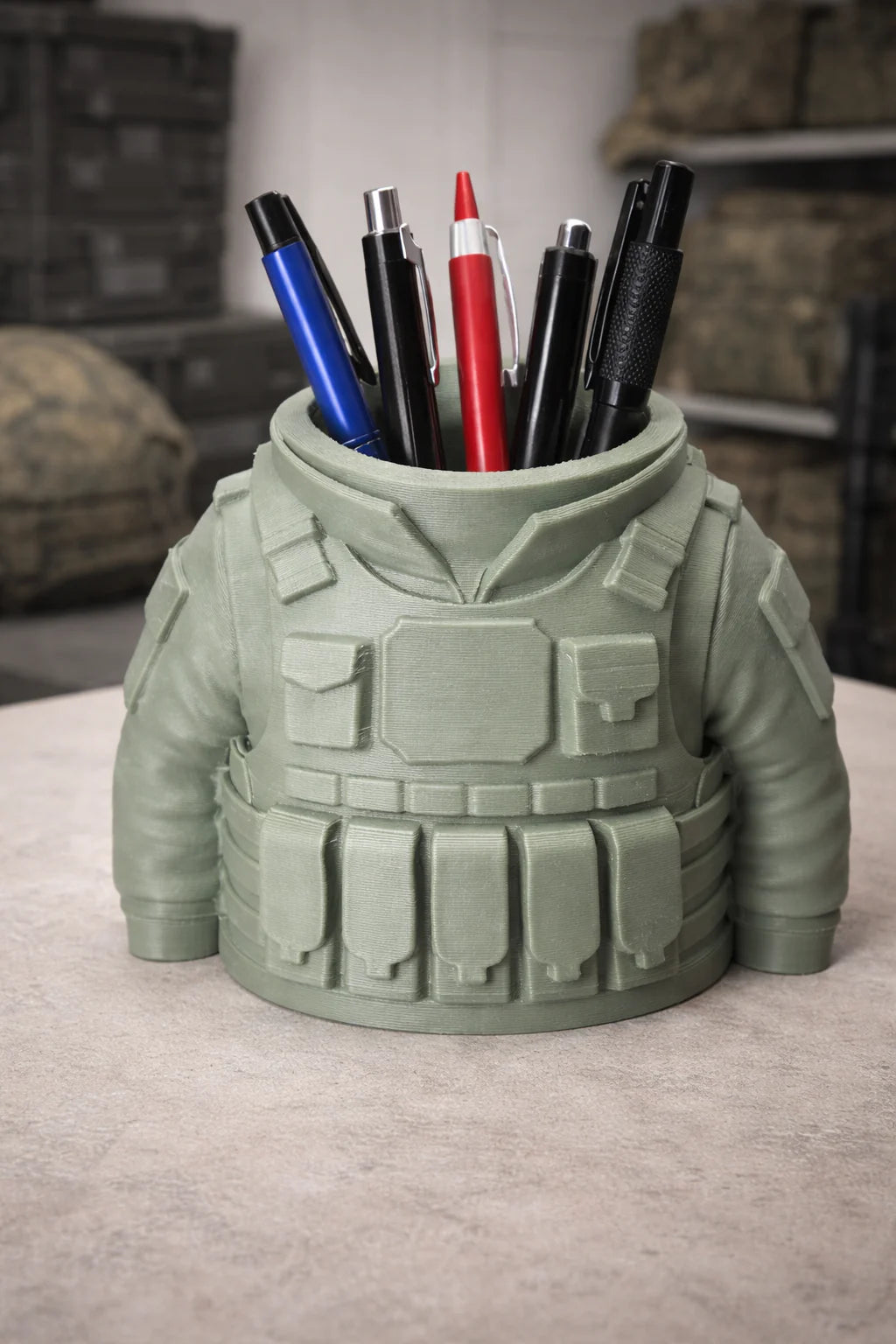 Army Pen Holder