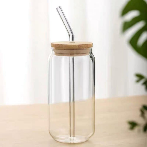 Aesthetic Iced Coffee Glass Cup