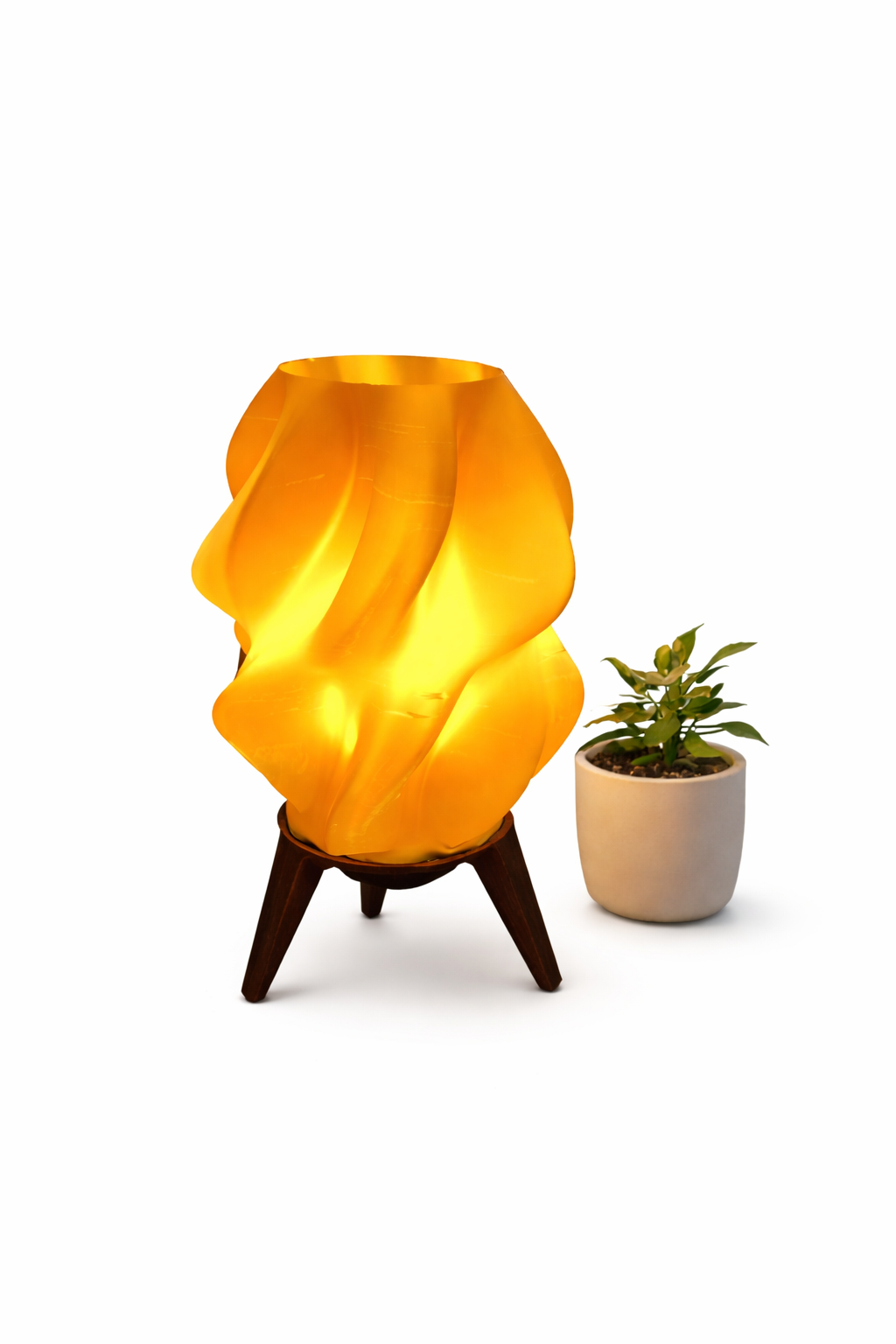 Wavy Lantern Lamp