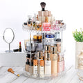 360° Rotating Crystal Makeup Organizer