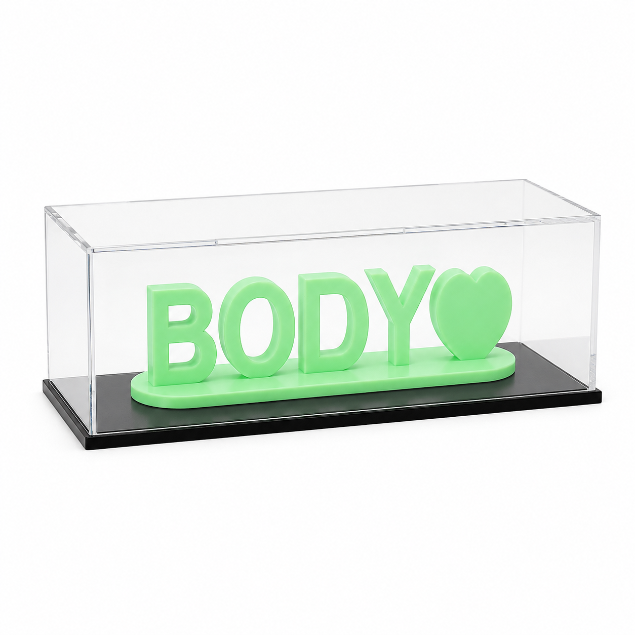 Dual name Acrylic box