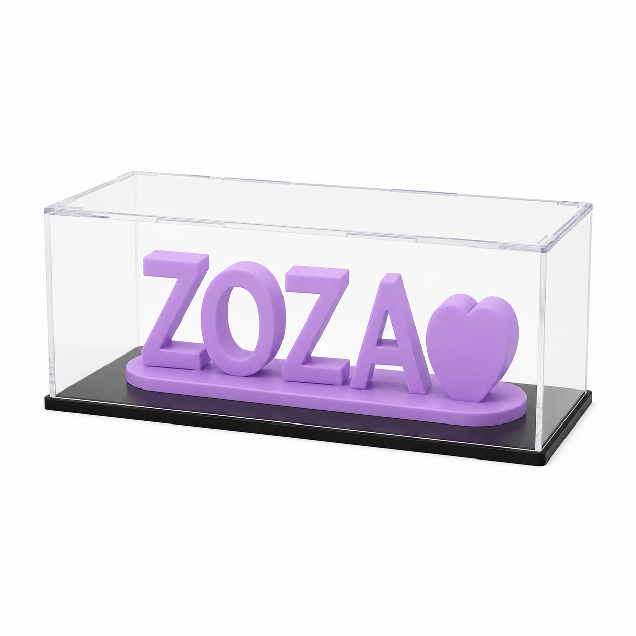 Dual name Acrylic box