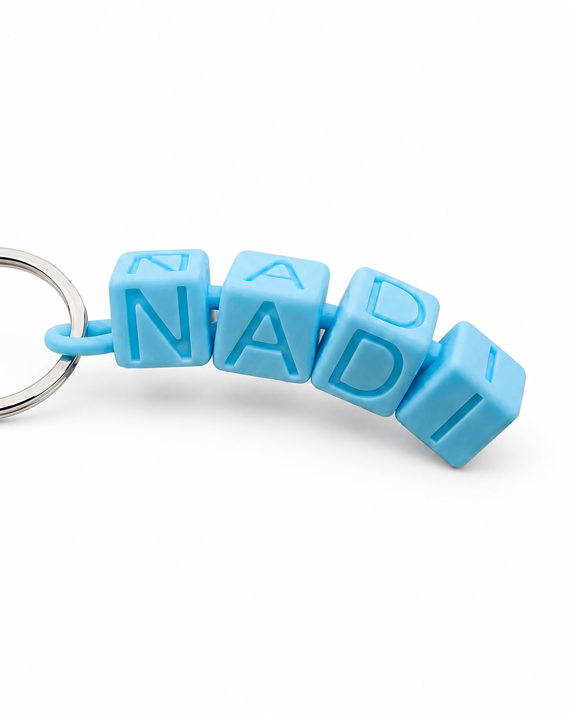 Wolly Name Keychain