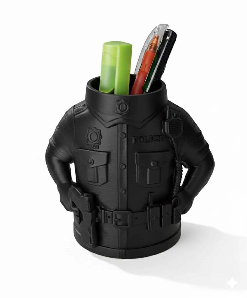 Police Pen Holder