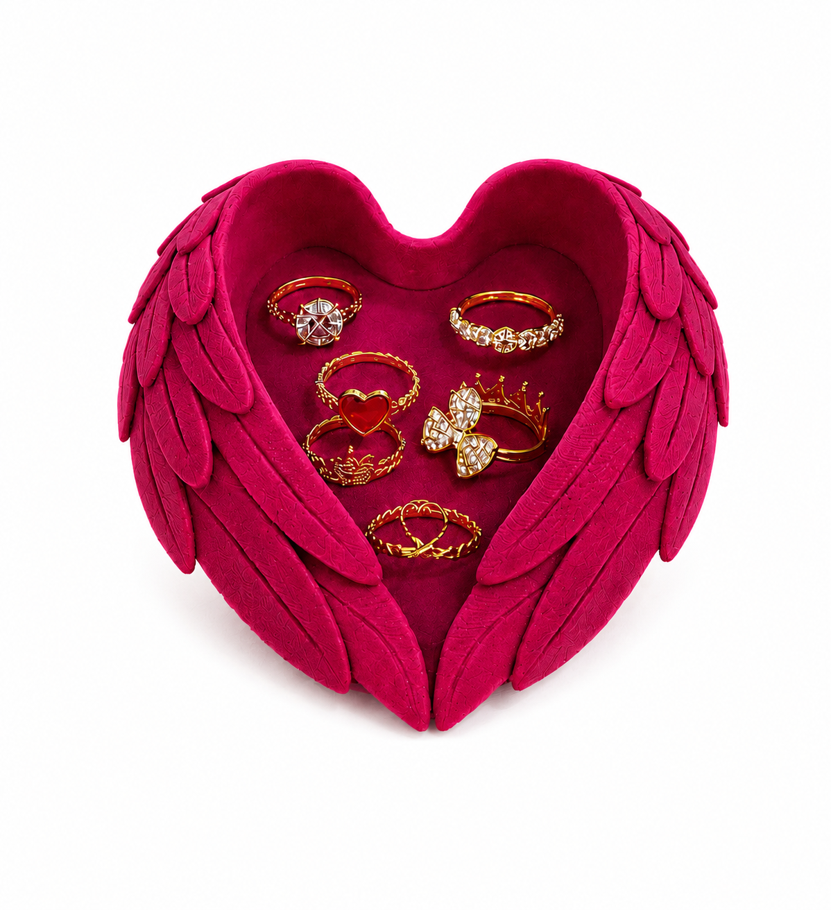 Angel Wings Jewelry Box