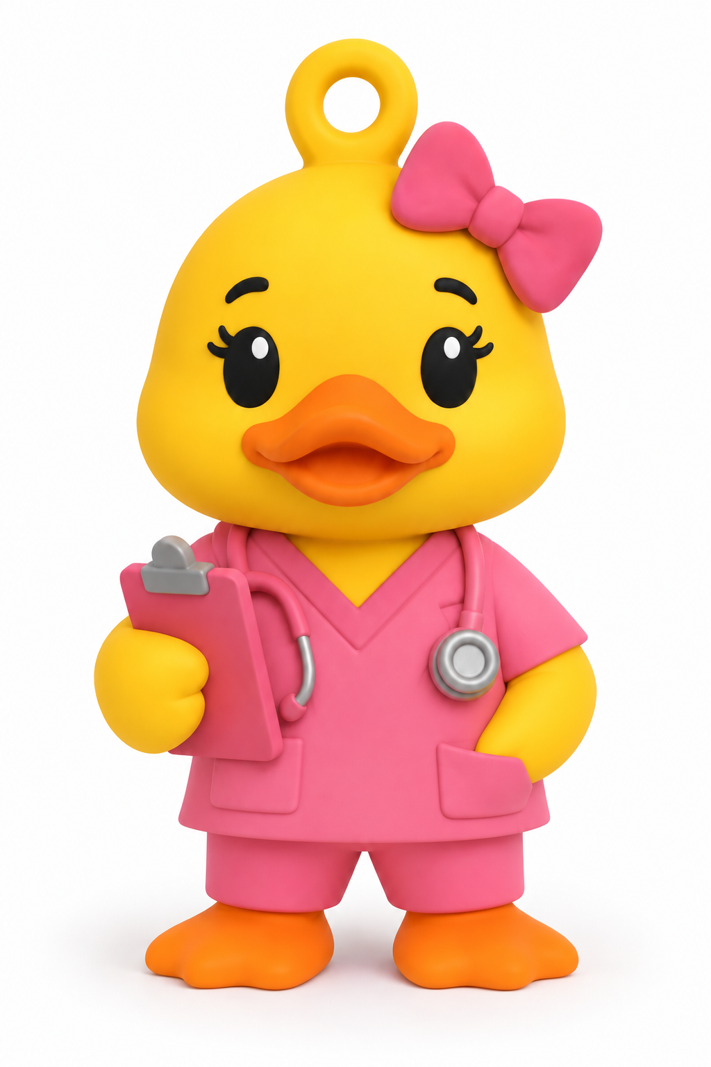 Female doctor duck