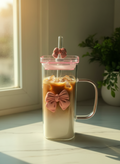 Girly Ice Coffee Cup