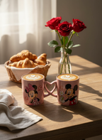 Mickey & Minnie Mouse Couple Mug Set (2 Pcs)