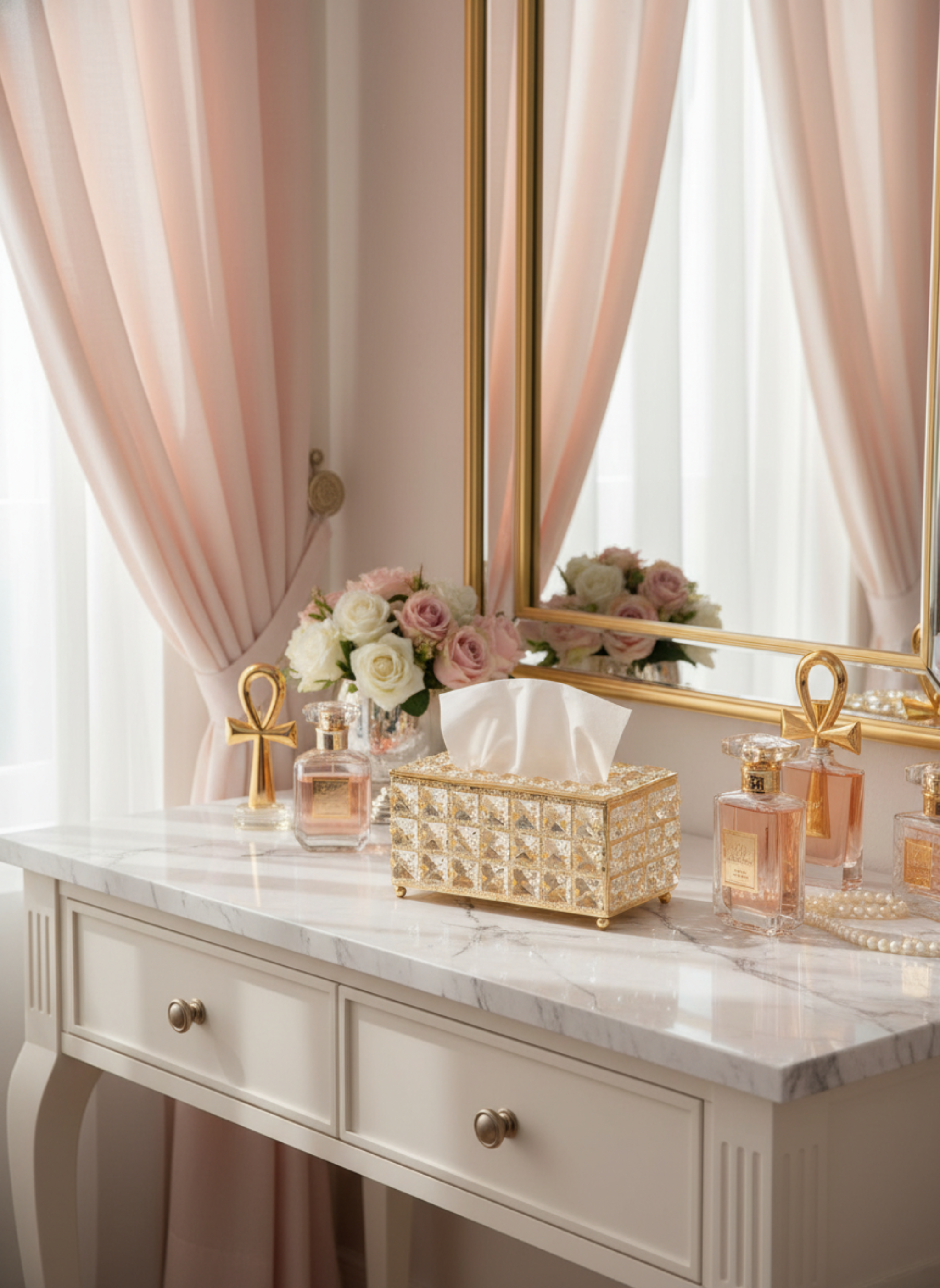 Crystal Tissue Box