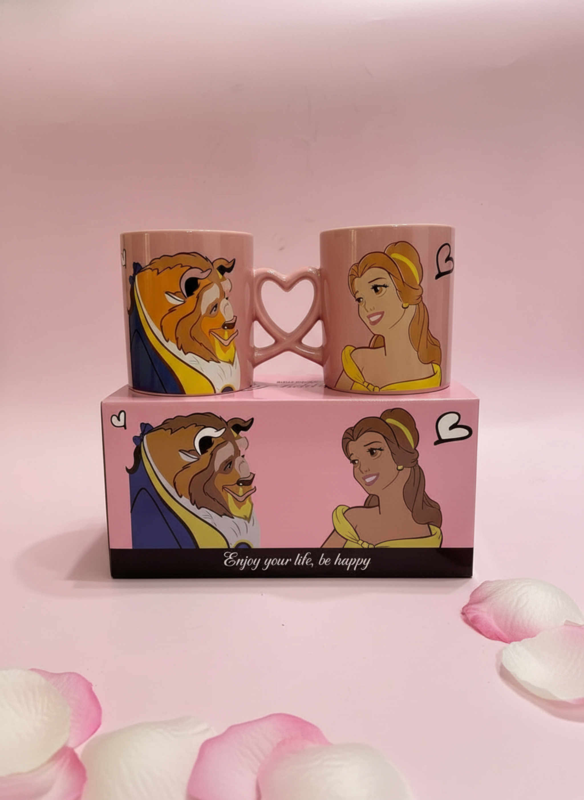 Beauty and the Beast Couple Mug Set (2 Pcs)