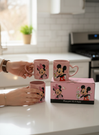 Mickey & Minnie Mouse Couple Mug Set (2 Pcs)