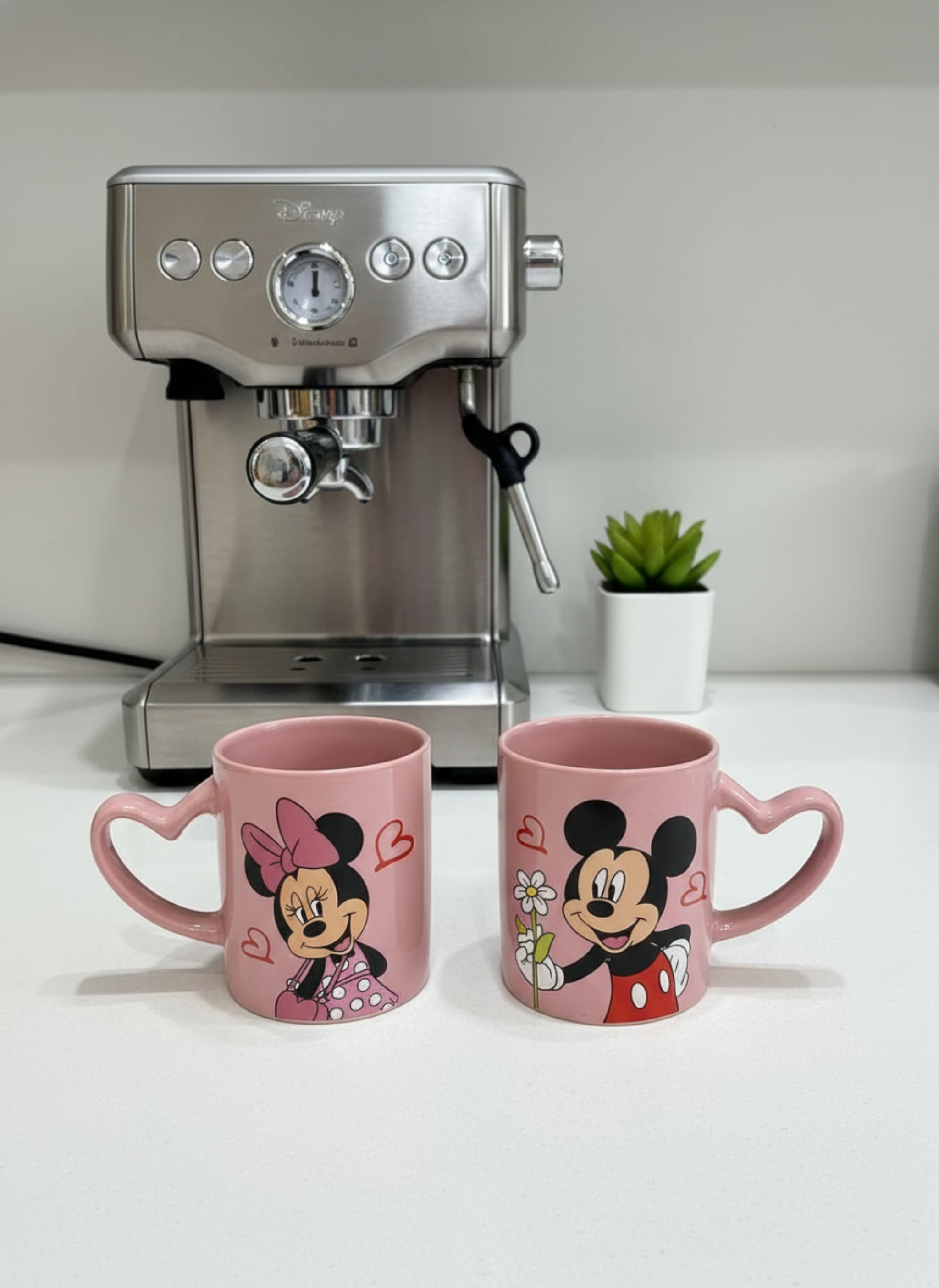Mickey & Minnie Mouse Couple Mug Set (2 Pcs)