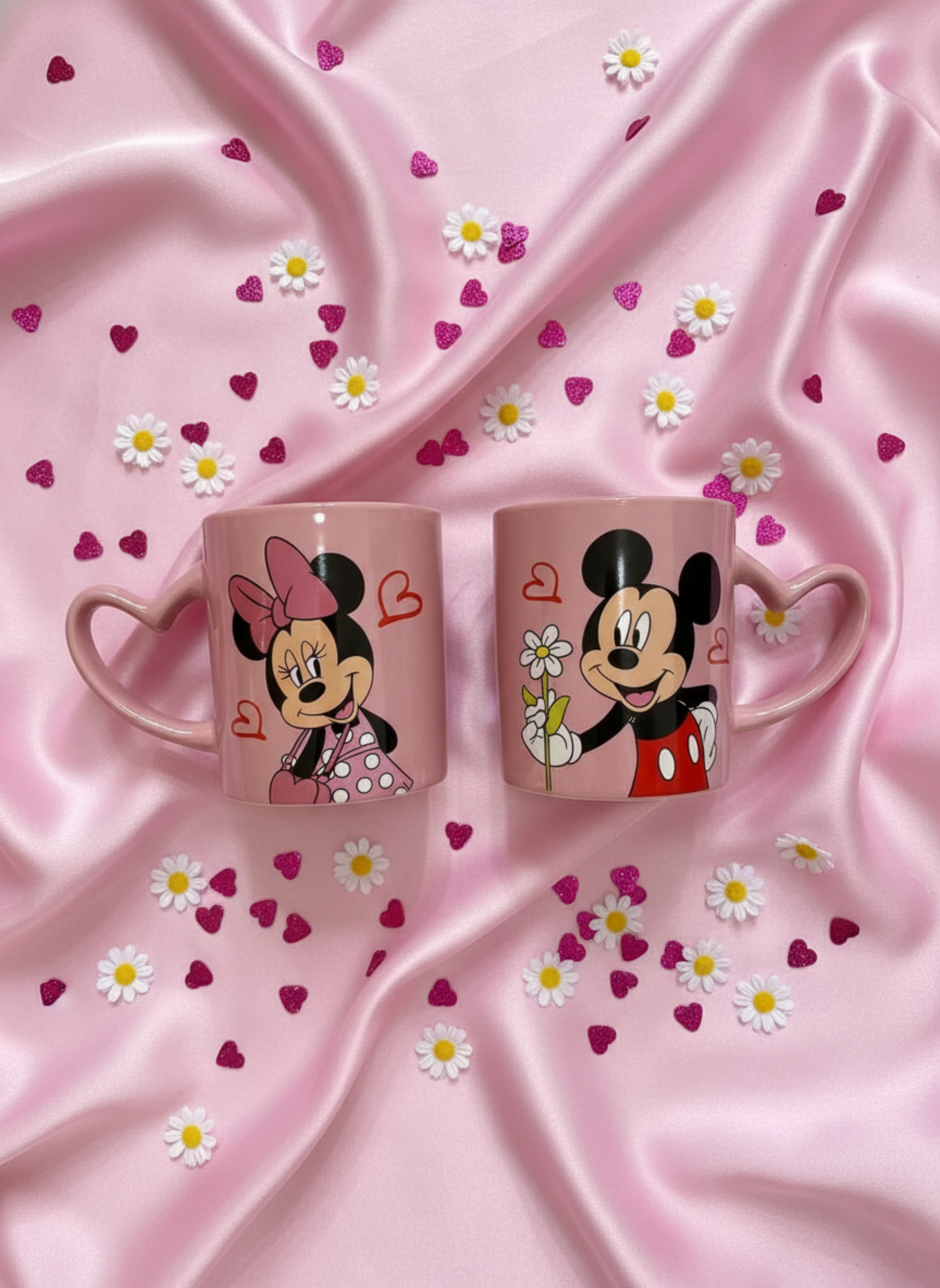 Mickey & Minnie Mouse Couple Mug Set (2 Pcs)