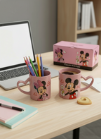 Mickey & Minnie Mouse Couple Mug Set (2 Pcs)