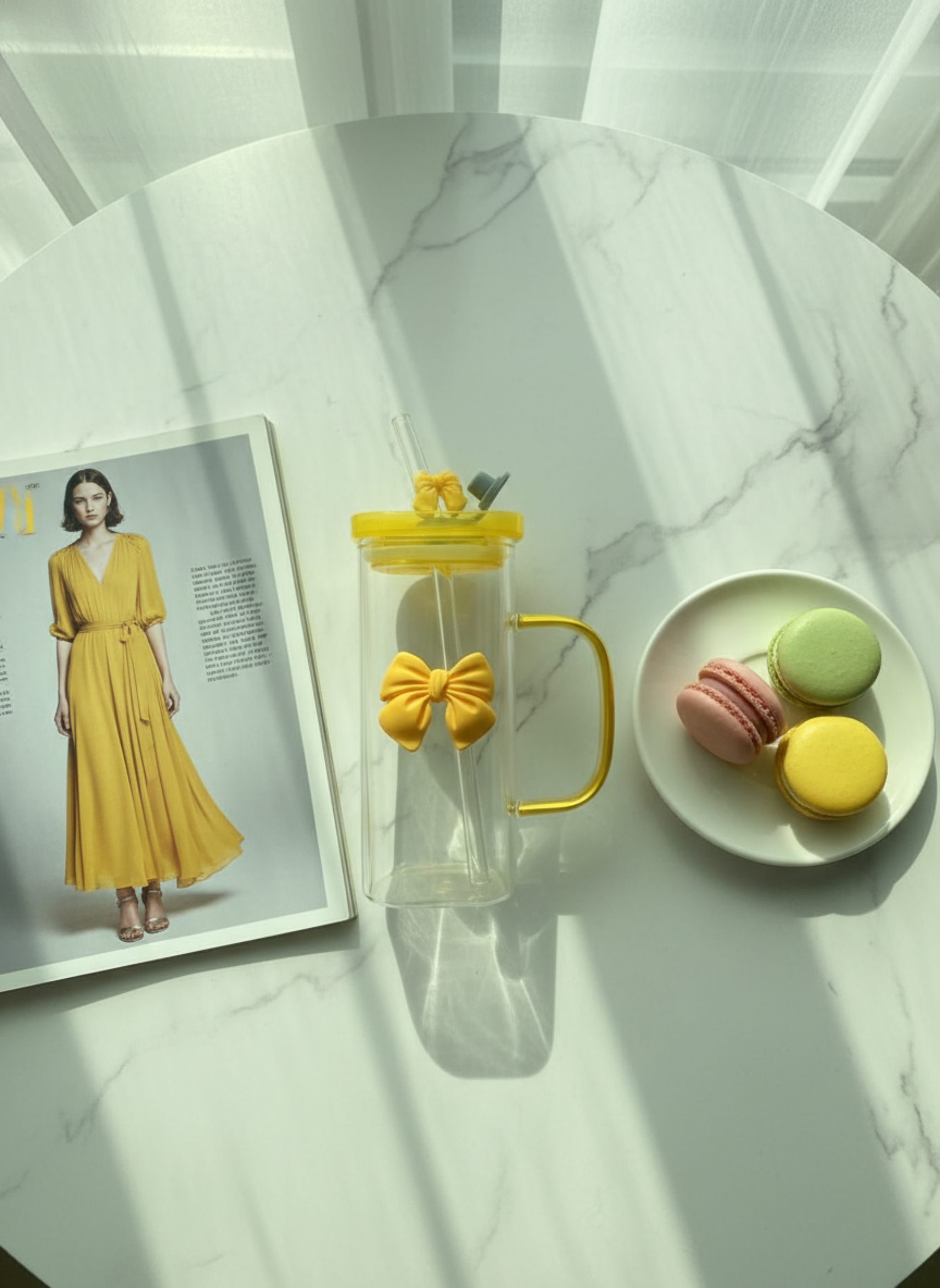 Girly Ice Coffee Cup