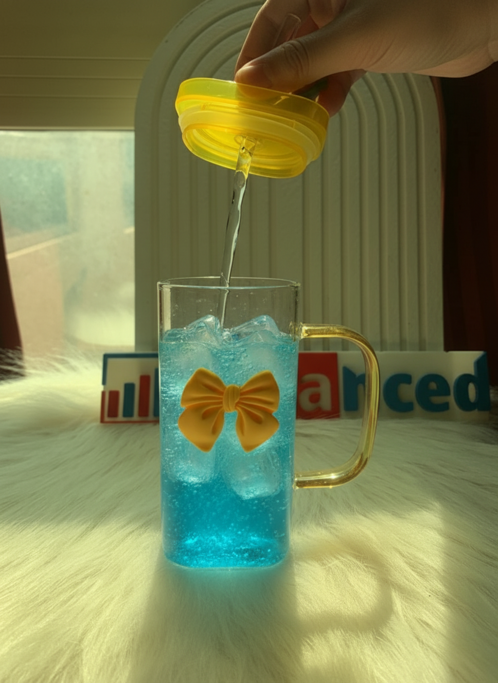 Girly Ice Coffee Cup