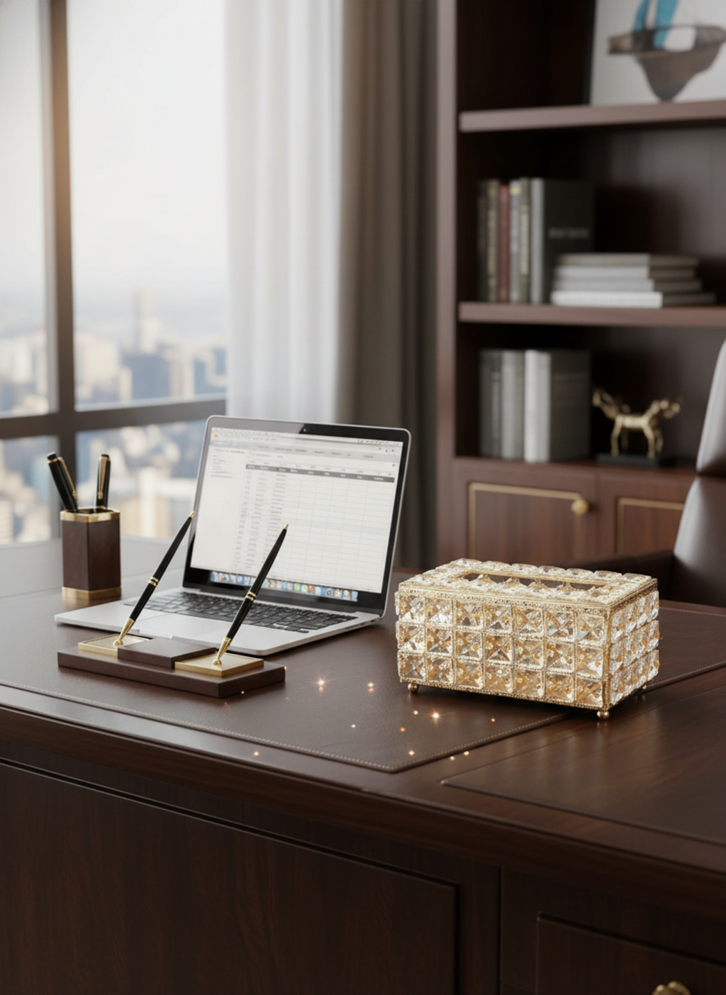 Crystal Tissue Box