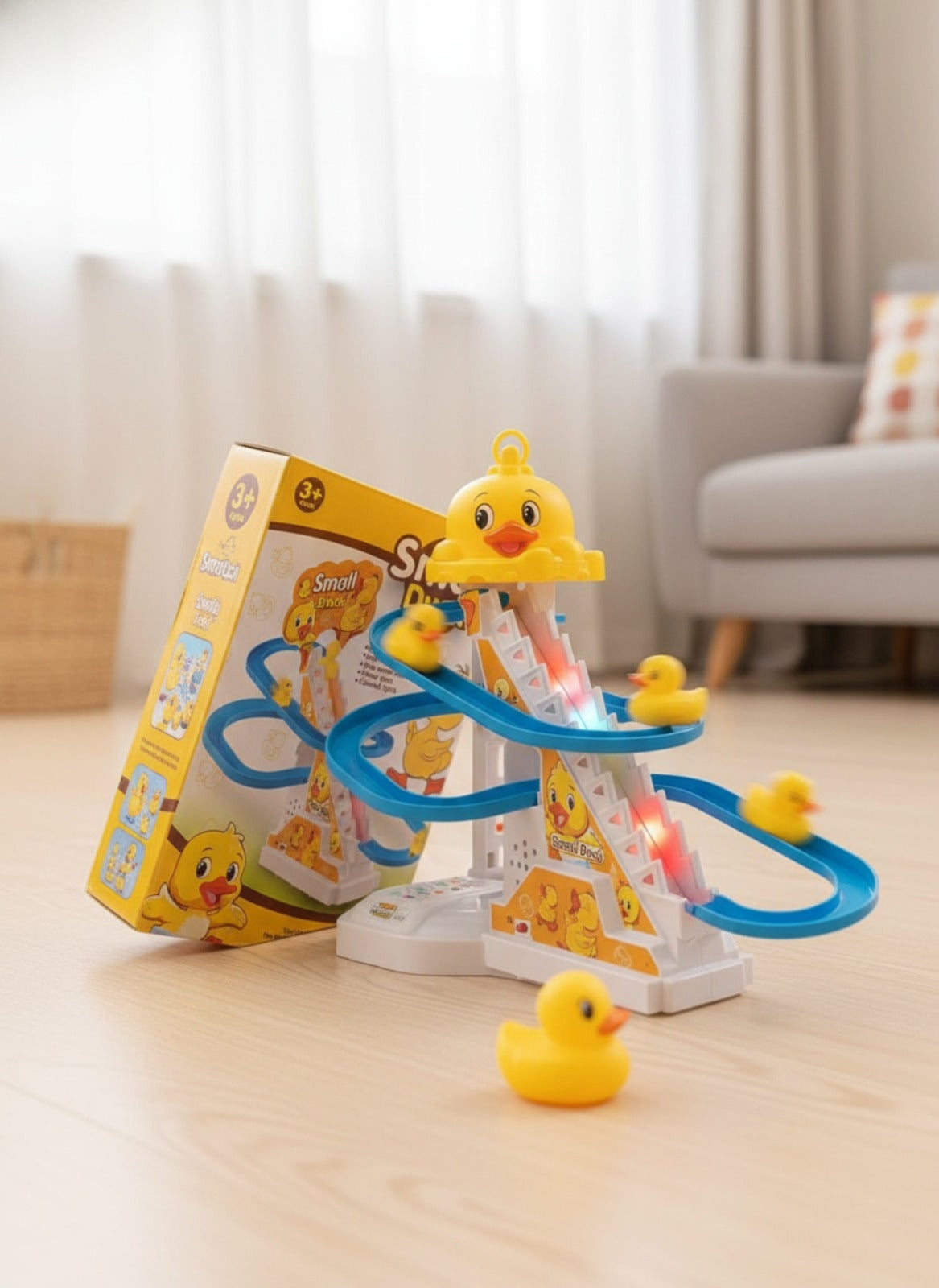 Rotating Duck Amusement Park Toy for Kids