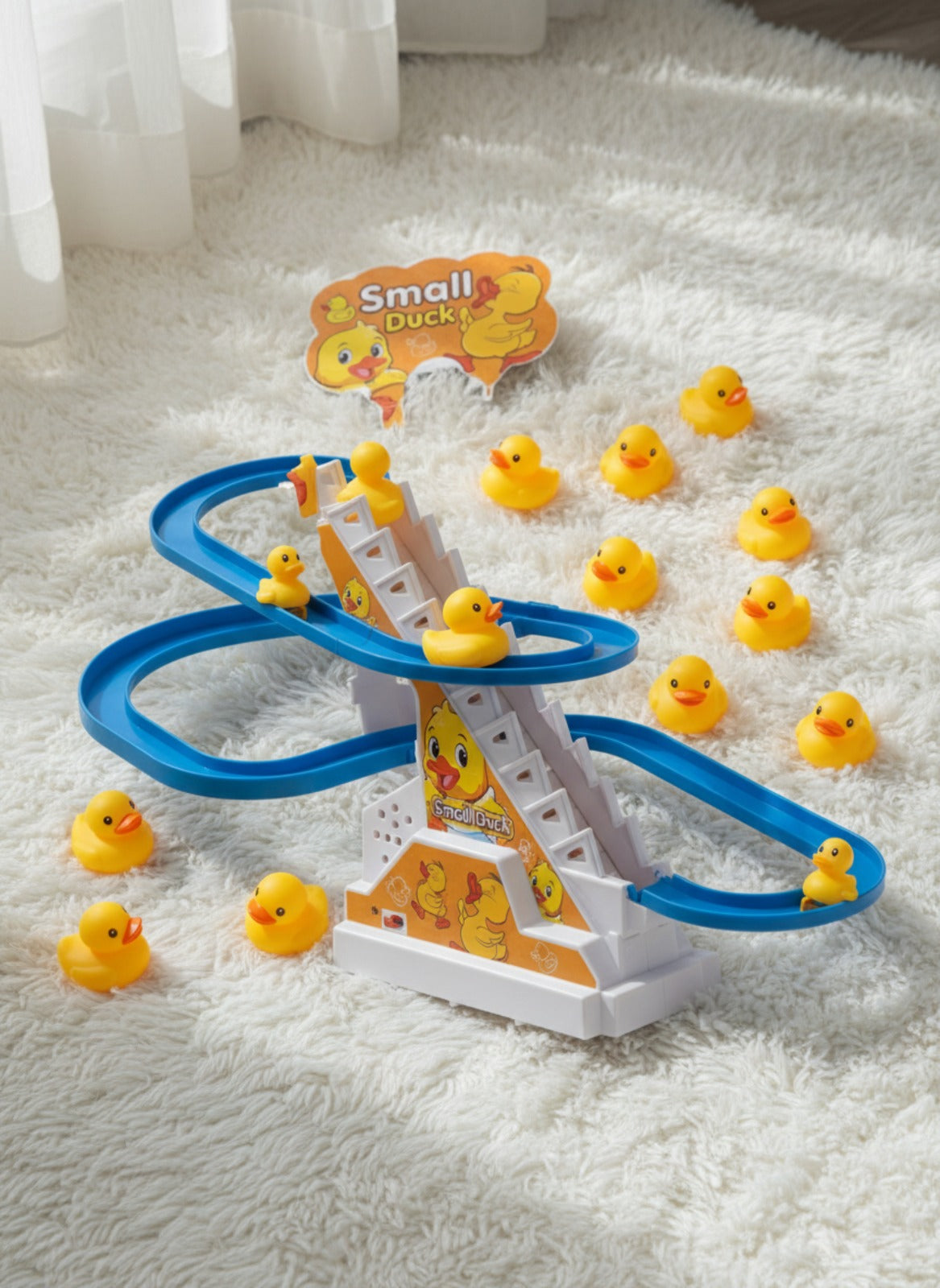 Rotating Duck Amusement Park Toy for Kids