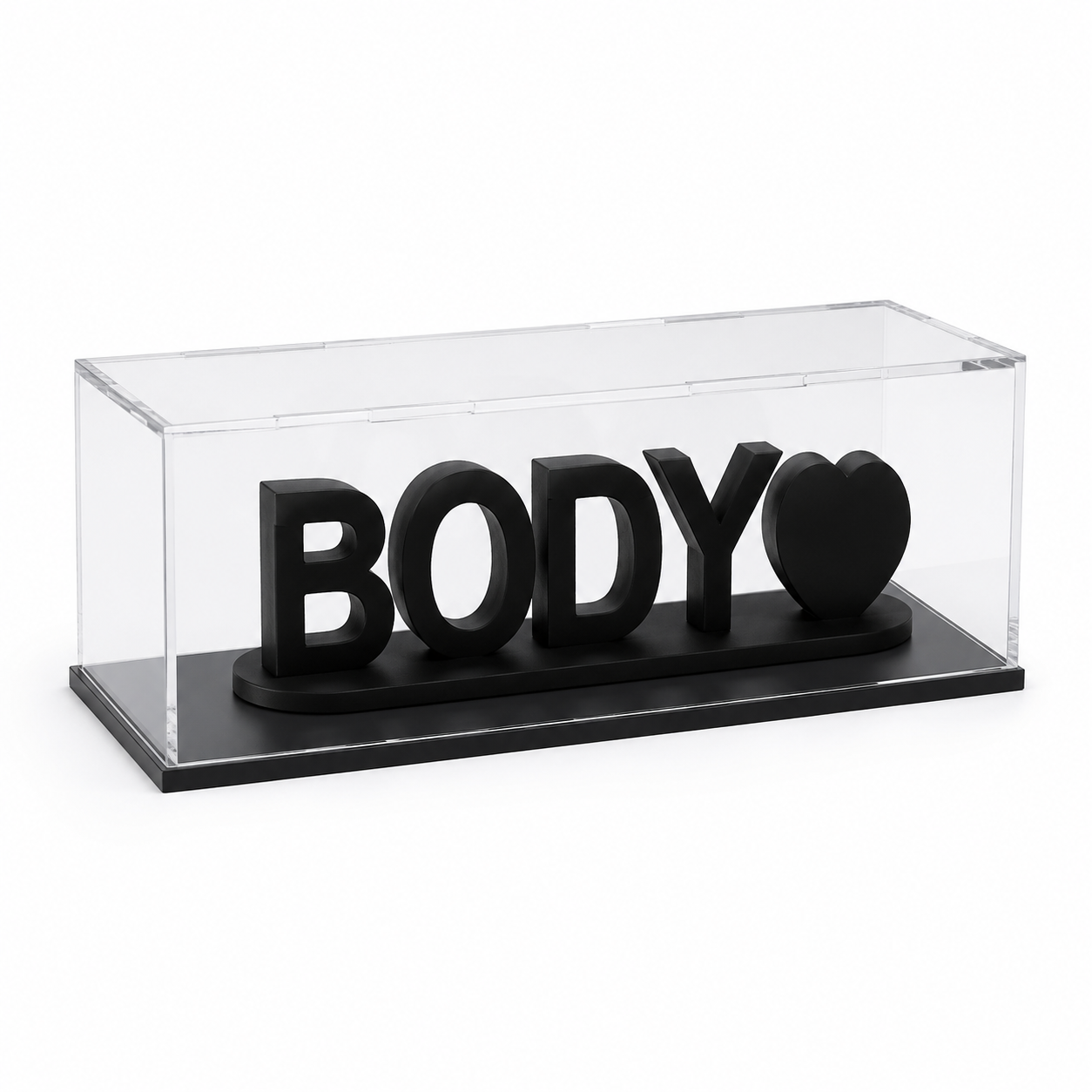 Dual name Acrylic box