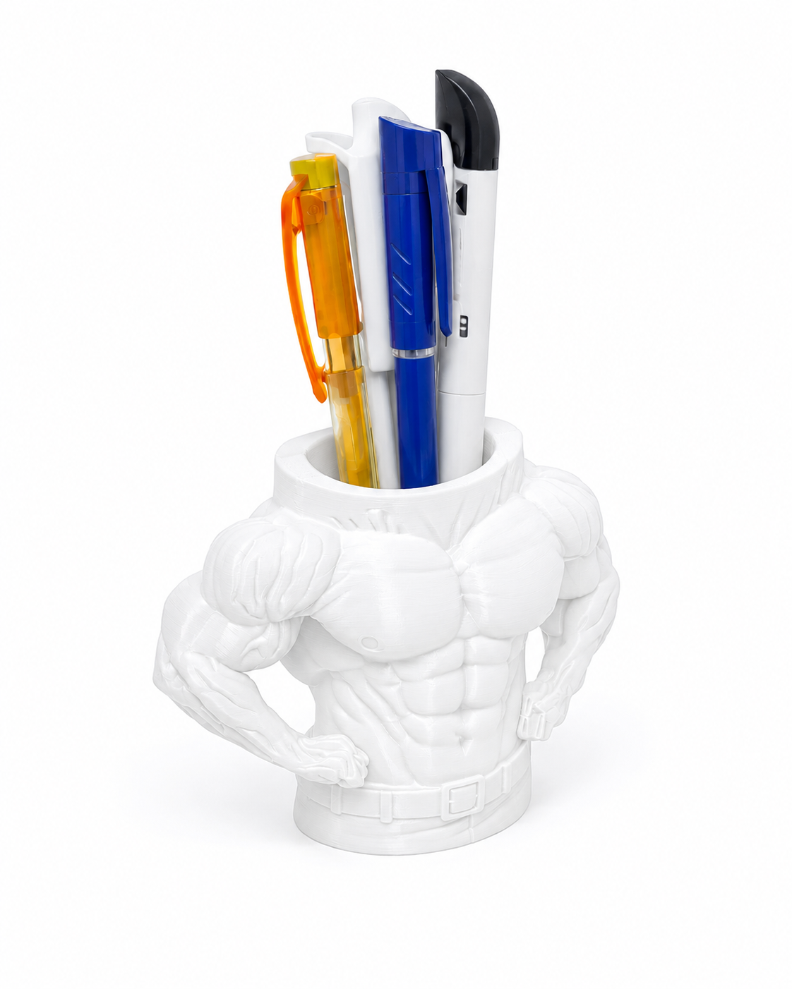 Body Builder Pen Holder
