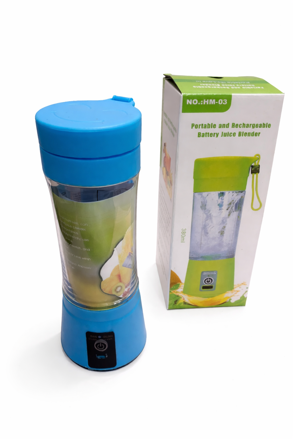 Electric fruit juicer handheld smoothie maker blender juice cup