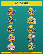 DUCKS STICKERS
